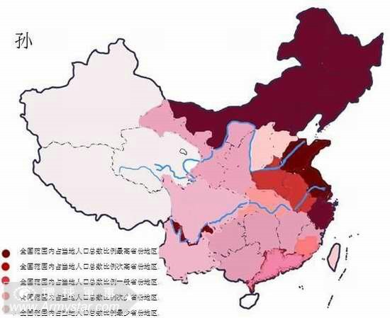 中国人口数量变化图_姓孙的人口数量